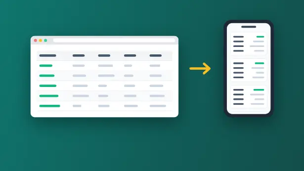 Responsive HTML Tables: How to Make Tables That Work on Mobile